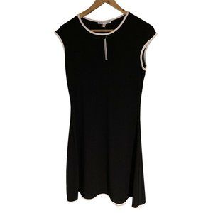 NWT Black White Sundress sleeveless loose comfy size medium Annalee Hope